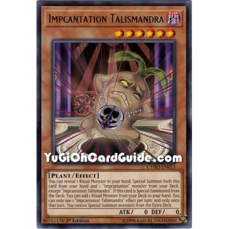Impcantation Talismandra (Rare) – Cybernetic Horizon | Carta YUGIOH en México
