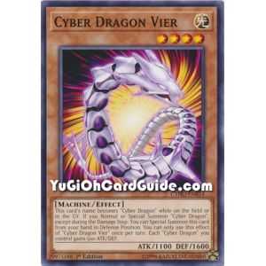 Cyber Dragon Vier (Common) – Cybernetic Horizon | Carta YUGIOH en México