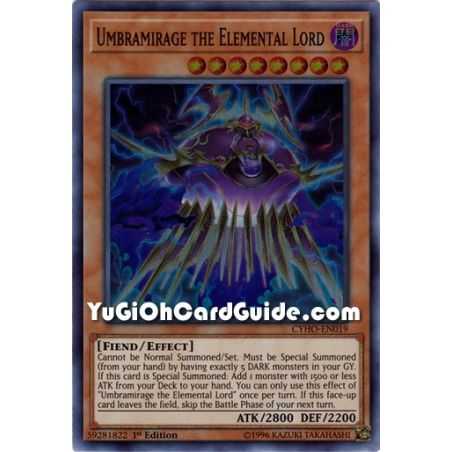 Umbramirage the Elemental Lord (Super Rare) – Cybernetic Horizon | Carta YUGIOH en México