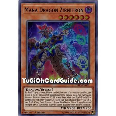 Mana Dragon Zirnitron (Super Rare) – Cybernetic Horizon | Carta YUGIOH en México