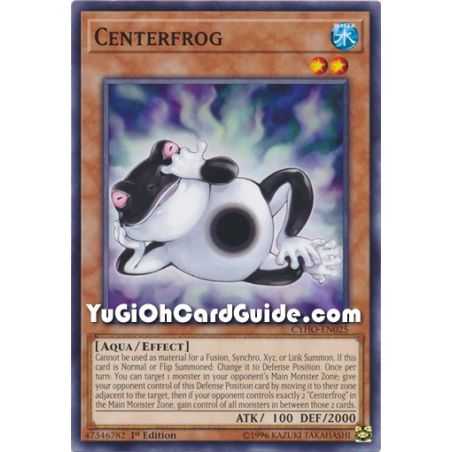 Centerfrog (Common) – Cybernetic Horizon | Carta YUGIOH en México