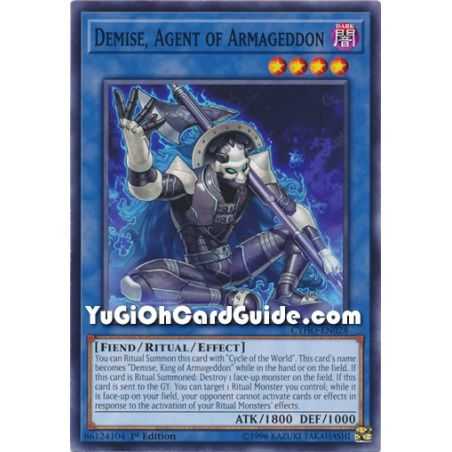 Demise, Agent of Armageddon (Common) – Cybernetic Horizon | Carta YUGIOH en México