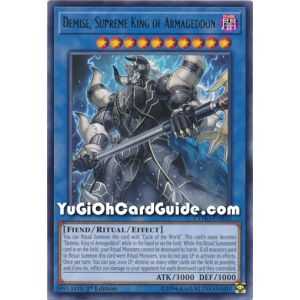 Demise, Supreme King of Armageddon (Rare) – Cybernetic Horizon | Carta YUGIOH en México