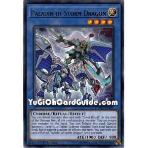 Paladin of Storm Dragon (Rare) – Cybernetic Horizon | Carta YUGIOH en México