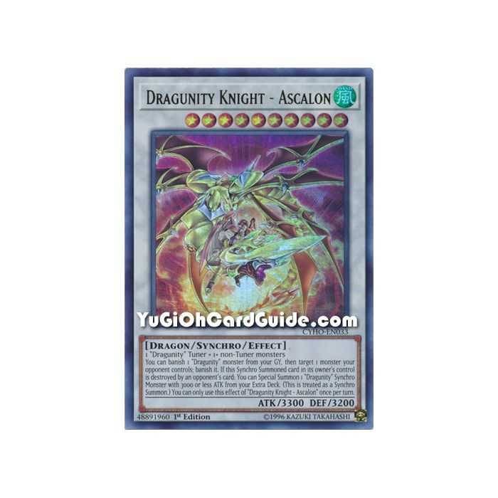 Dragunity Knight - Ascalon (Ultra Rare) – Cybernetic Horizon | Carta YUGIOH en México