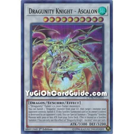 Dragunity Knight - Ascalon (Ultra Rare) – Cybernetic Horizon | Carta YUGIOH en México
