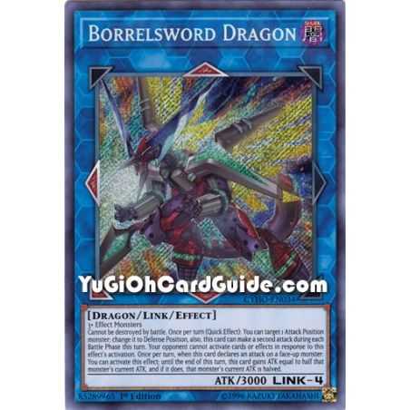 Borrelsword Dragon (Secret Rare) – Cybernetic Horizon | Carta YUGIOH en México
