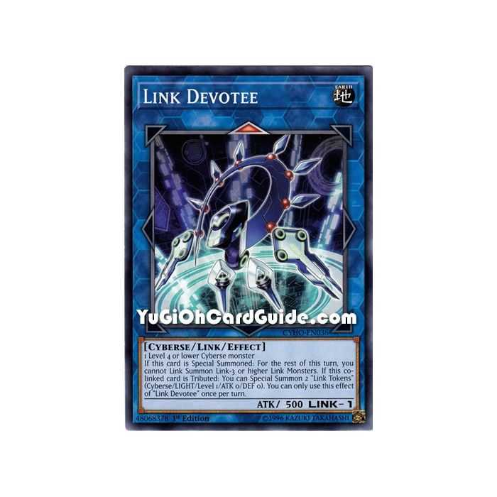 Link Devotee (Common) – Cybernetic Horizon | Carta YUGIOH en México