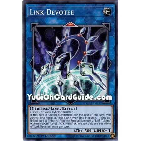 Link Devotee (Common) – Cybernetic Horizon | Carta YUGIOH en México