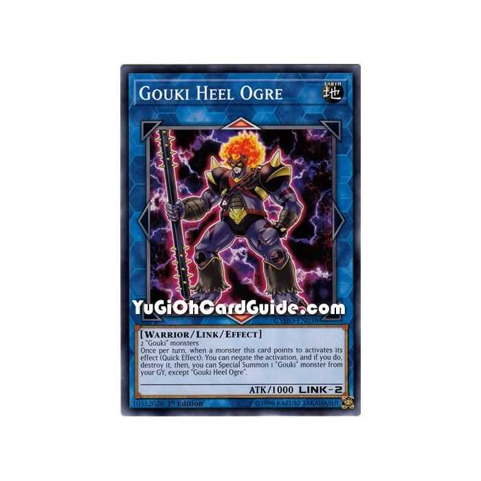 Gouki Heel Ogre (Common) – Cybernetic Horizon | Carta YUGIOH en México