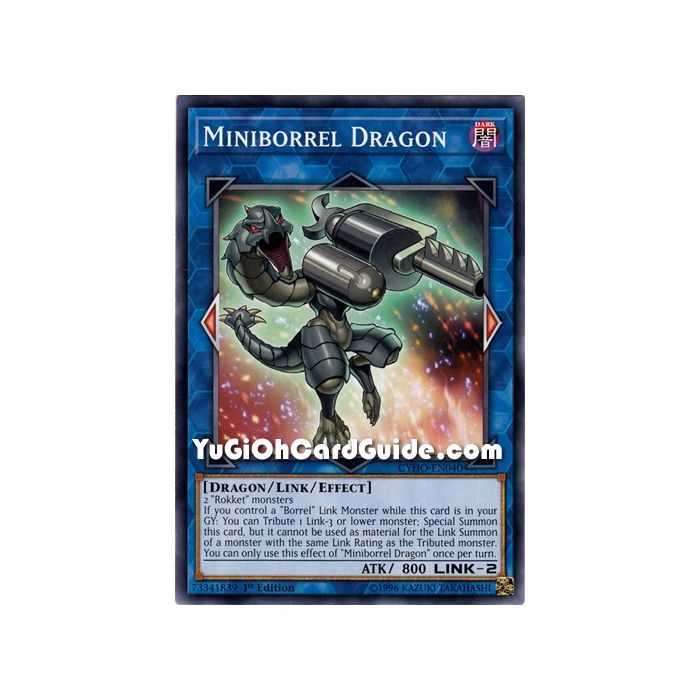 Miniborrel Dragon (Common) – Cybernetic Horizon | Carta YUGIOH en México