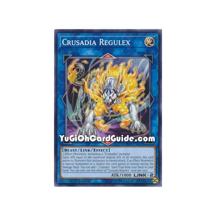Crusadia Regulex (Common) – Cybernetic Horizon | Carta YUGIOH en México