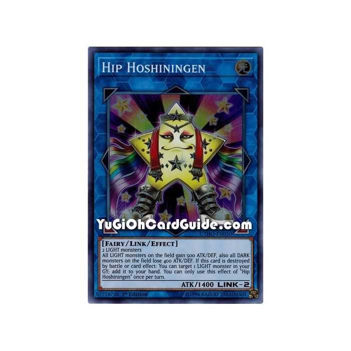 Hip Hoshiningen (Super Rare) – Cybernetic Horizon | Carta YUGIOH en México