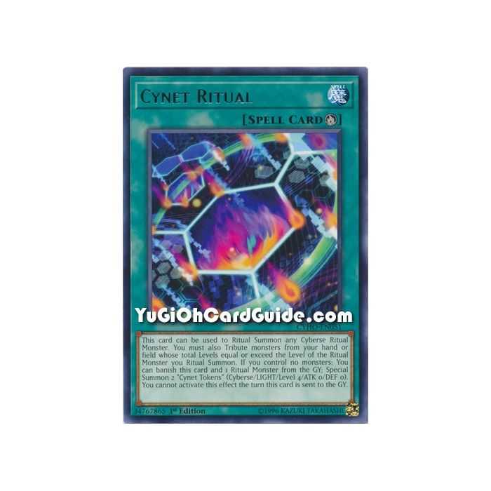 Cynet Ritual (Rare) – Cybernetic Horizon | Carta YUGIOH en México