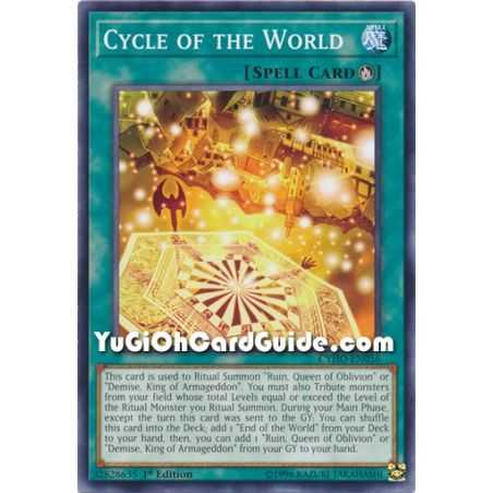 Cycle of the World (Common) – Cybernetic Horizon | Carta YUGIOH en México