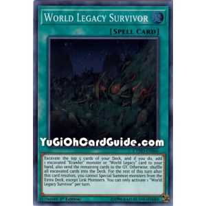 World Legacy Survivor (Super Rare) – Cybernetic Horizon | Carta YUGIOH en México