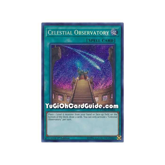 Celestial Observatory (Secret Rare) – Cybernetic Horizon | Carta YUGIOH en México