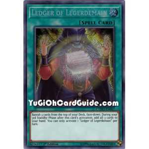 Ledger of Legerdemain (Secret Rare) – Cybernetic Horizon | Carta YUGIOH en México