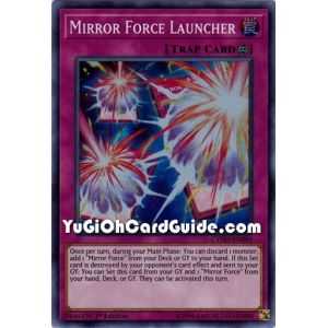 Mirror Force Launcher (Super Rare) – Cybernetic Horizon | Carta YUGIOH en México