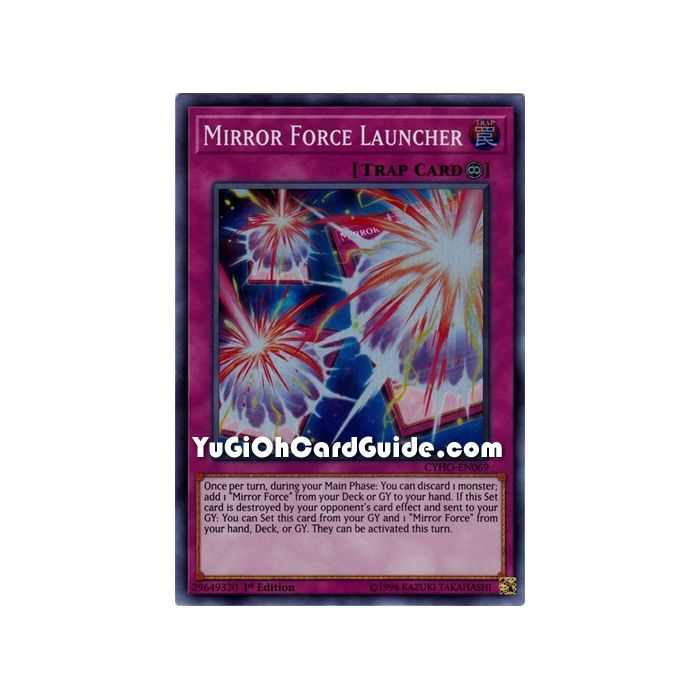Mirror Force Launcher (Super Rare) – Cybernetic Horizon | Carta YUGIOH en México