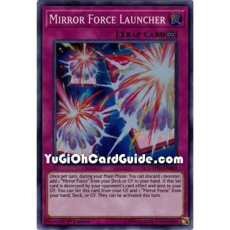 Mirror Force Launcher (Super Rare) – Cybernetic Horizon | Carta YUGIOH en México