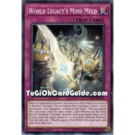 World Legacy's Mind Meld (Common) – Cybernetic Horizon | Carta YUGIOH en México