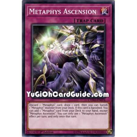 Metaphys Ascension (Common) – Cybernetic Horizon | Carta YUGIOH en México