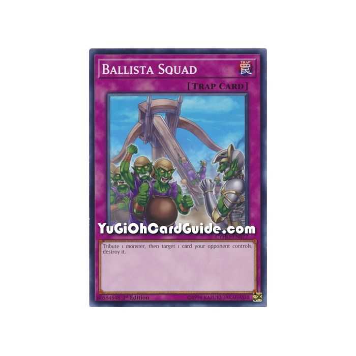 Ballista Squad (Common) – Cybernetic Horizon | Carta YUGIOH en México