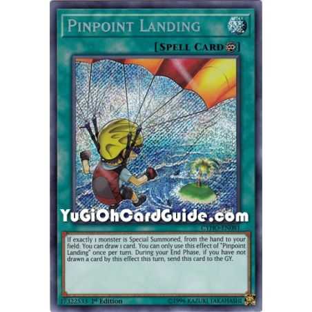 Pinpoint Landing (Secret Rare) – Cybernetic Horizon | Carta YUGIOH en México