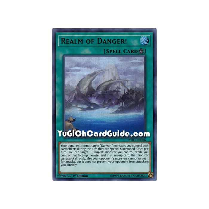 Realm of Danger! (Ultra Rare) – Cybernetic Horizon | Carta YUGIOH en México