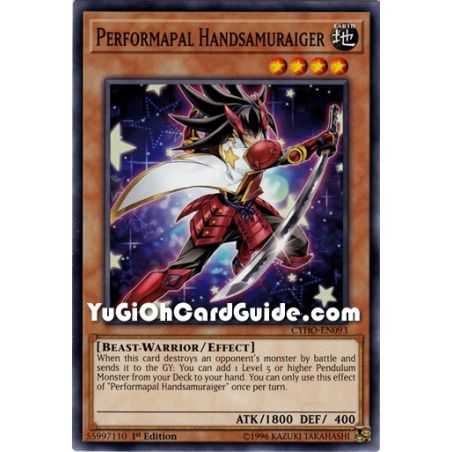 Performapal Handsamuraiger (Common) – Cybernetic Horizon | Carta YUGIOH en México