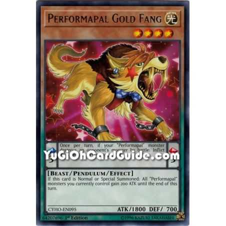 Performapal Gold Fang (Rare) – Cybernetic Horizon | Carta YUGIOH en México