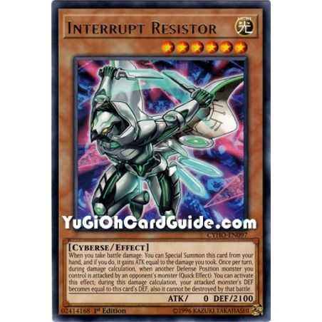 Interrupt Resistor (Rare) – Cybernetic Horizon | Carta YUGIOH en México
