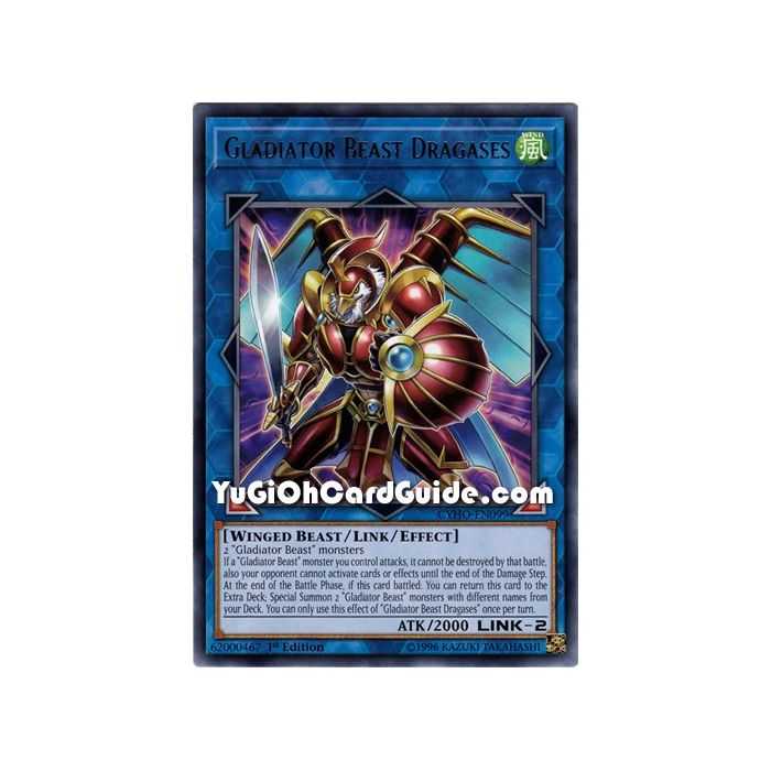 Gladiator Beast Dragases (Rare) – Cybernetic Horizon | Carta YUGIOH en México