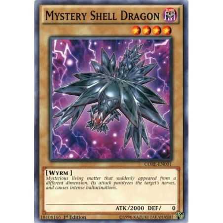 Mystery Shell Dragon (Common) – Clash of Rebellions | Carta YUGIOH en México