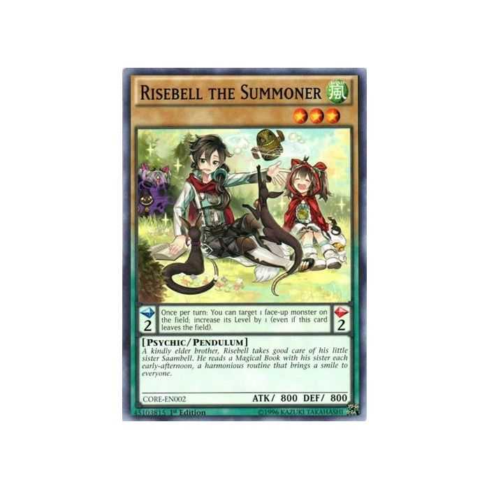 Risebell the Summoner (Common) – Clash of Rebellions | Carta YUGIOH en México