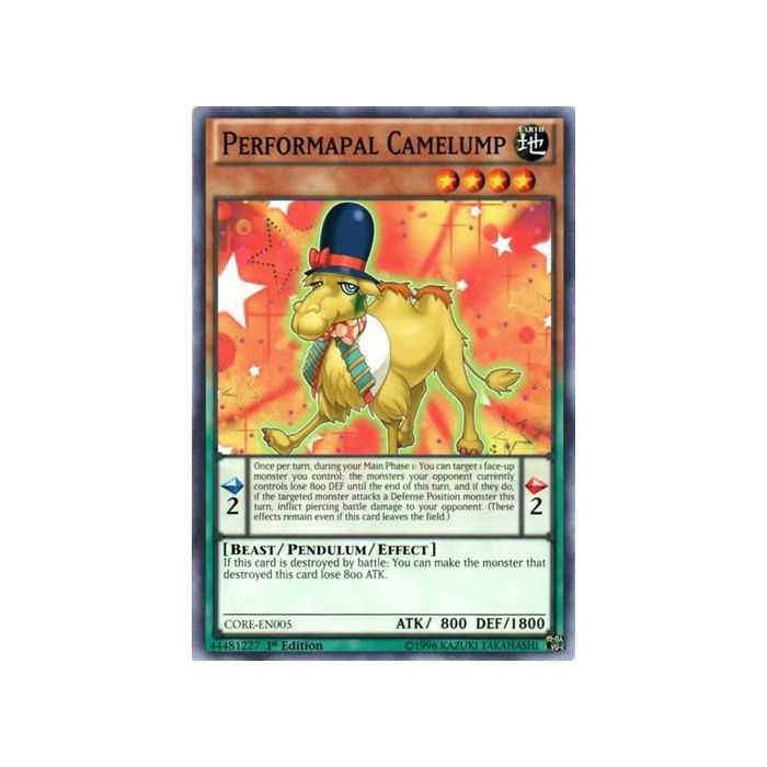 Perfomapal Camelump (Common) – Clash of Rebellions | Carta YUGIOH en México
