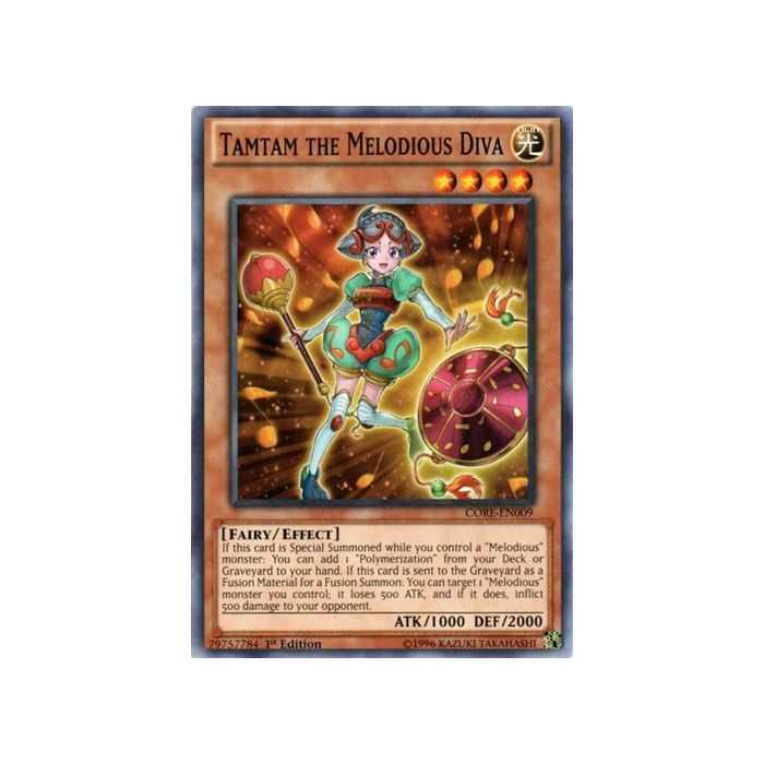 Tamtam the Melodious Diva (Common) – Clash of Rebellions | Carta YUGIOH en México