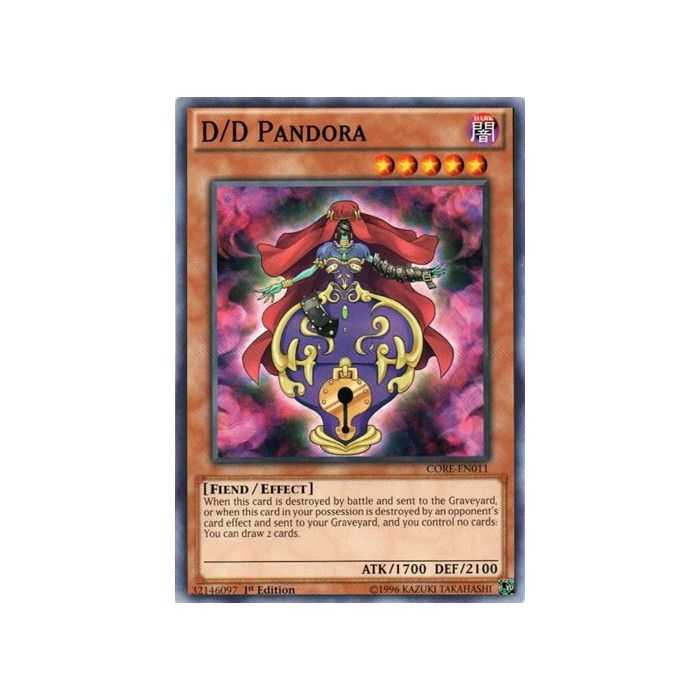 D/D Pandora (Common) – Clash of Rebellions | Carta YUGIOH en México