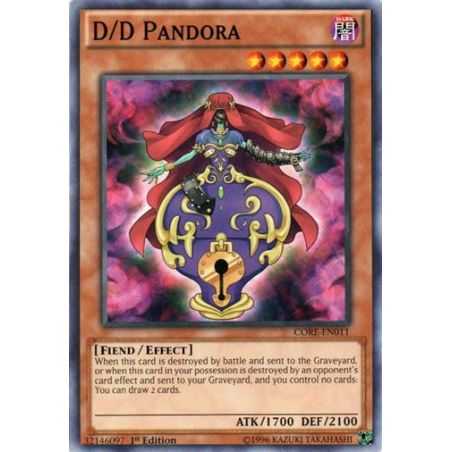 D/D Pandora (Common) – Clash of Rebellions | Carta YUGIOH en México