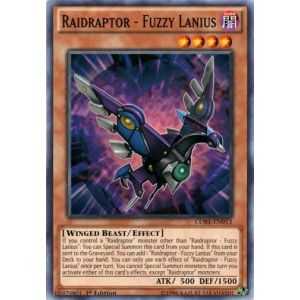 Raidraptor - Fuzzy Lanius (Common) – Clash of Rebellions | Carta YUGIOH en México