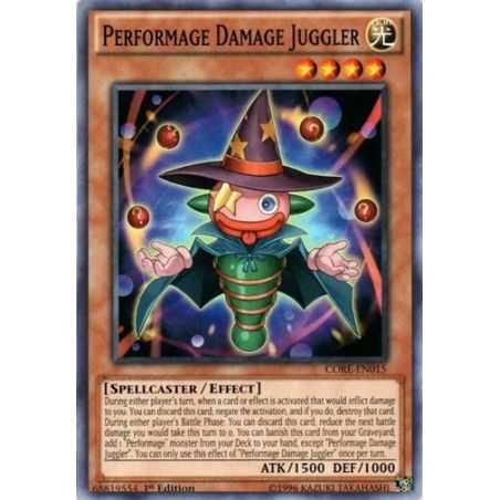 Performage Damage Juggler (Common) – Clash of Rebellions | Carta YUGIOH en México