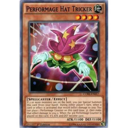 Performage Hat Tricker (Common) – Clash of Rebellions | Carta YUGIOH en México