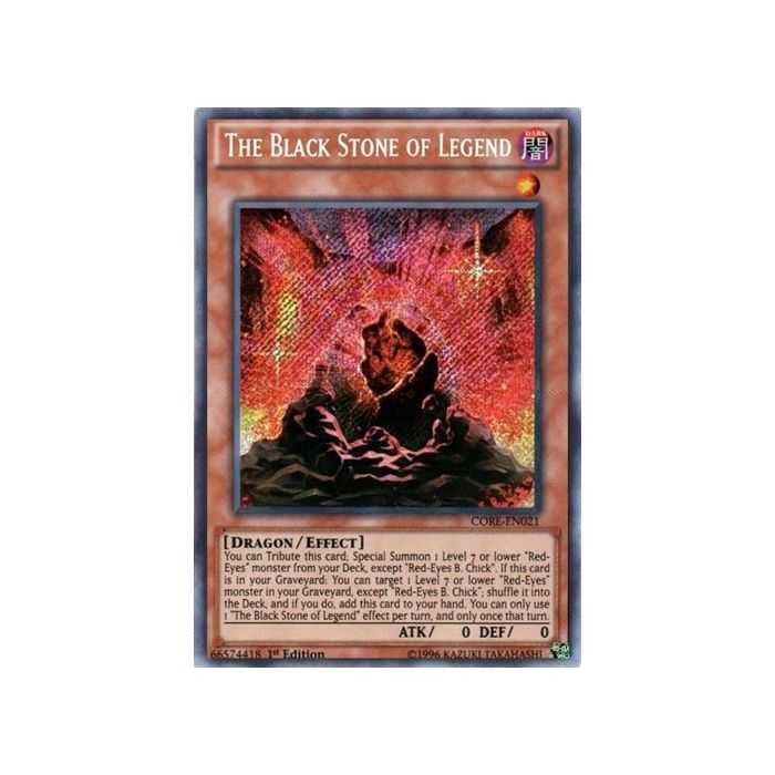 The Black Stone of Legend (Secret Rare) – Clash of Rebellions | Carta YUGIOH en México