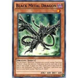 Black Metal Dragon (Common) – Clash of Rebellions | Carta YUGIOH en México