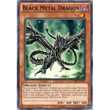 Black Metal Dragon (Common) – Clash of Rebellions | Carta YUGIOH en México