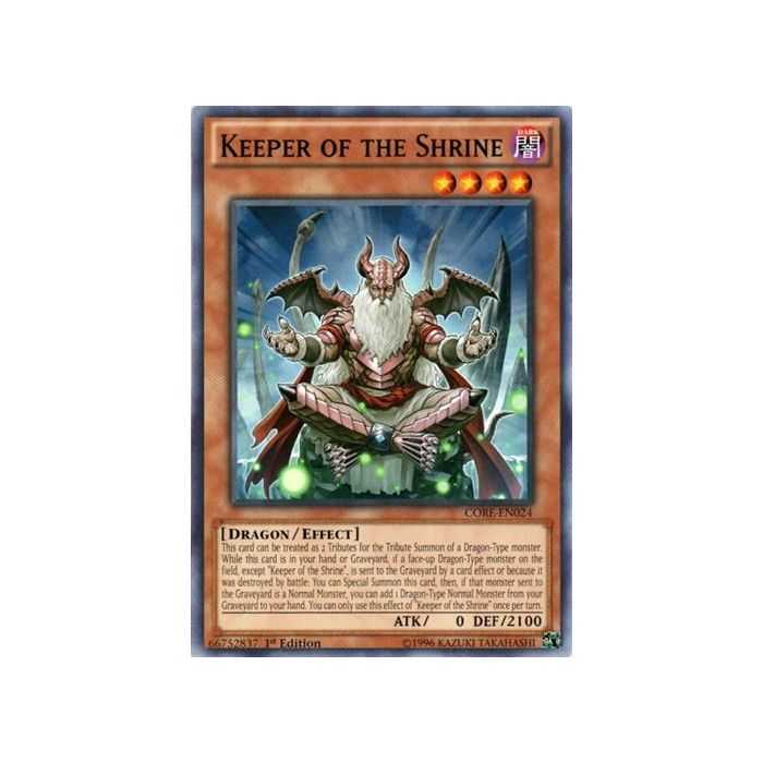 Keeper of the Shrine (Common) – Clash of Rebellions | Carta YUGIOH en México
