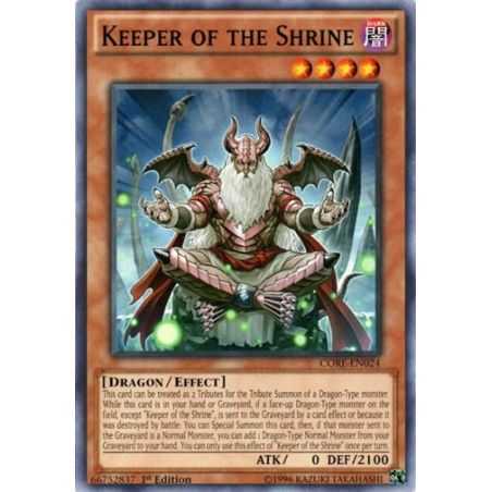 Keeper of the Shrine (Common) – Clash of Rebellions | Carta YUGIOH en México