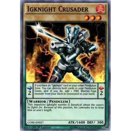 Igknight Crusader (Super Rare) – Clash of Rebellions | Carta YUGIOH en México