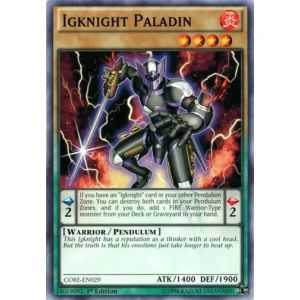 Igknight Paladin (Common) – Clash of Rebellions | Carta YUGIOH en México